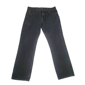 Oscar Jeans Selected Mens Blue Denim Jeans 36x32 Straight Fit 100% Cotton Classi